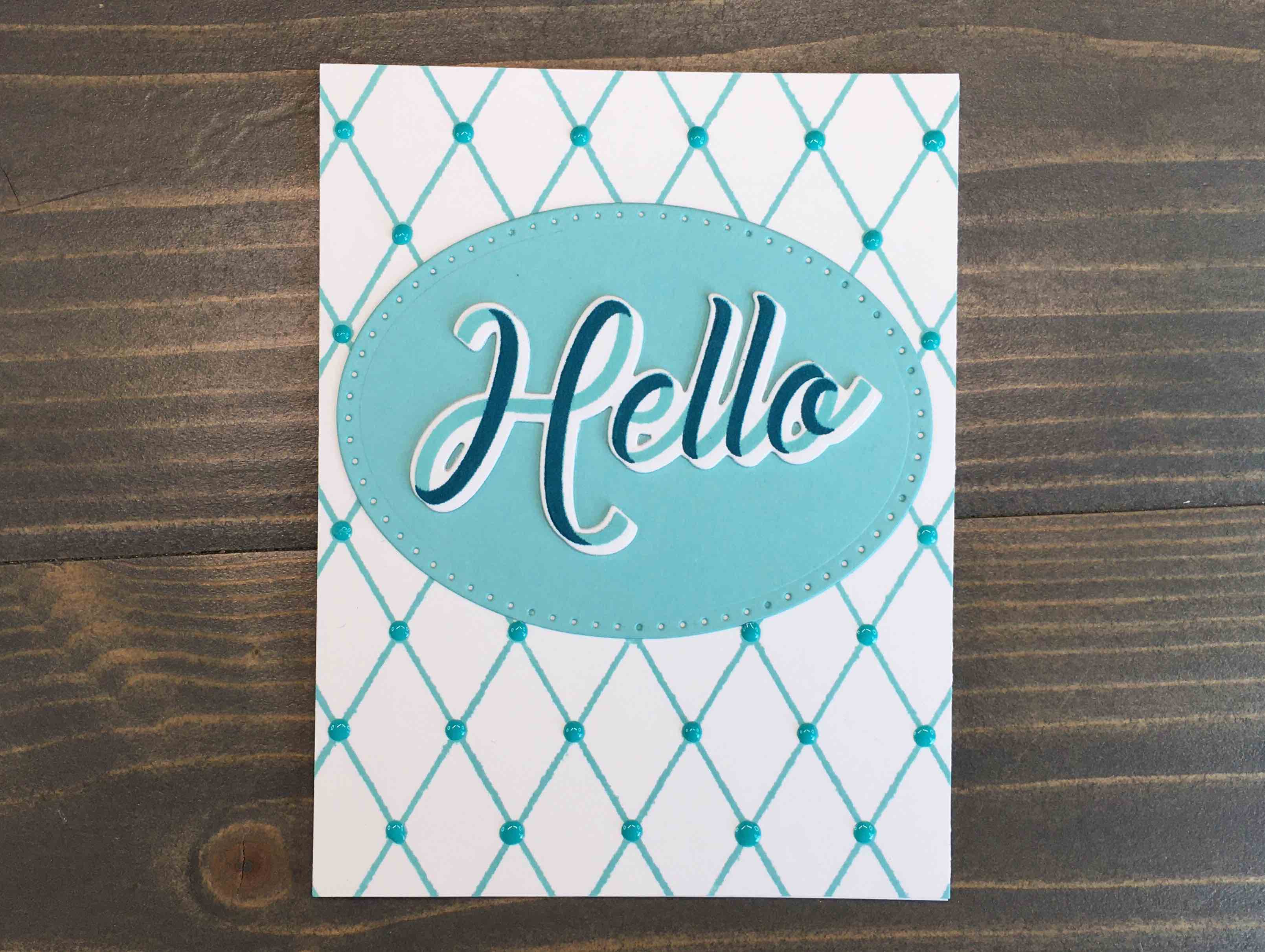 Script Hello Card