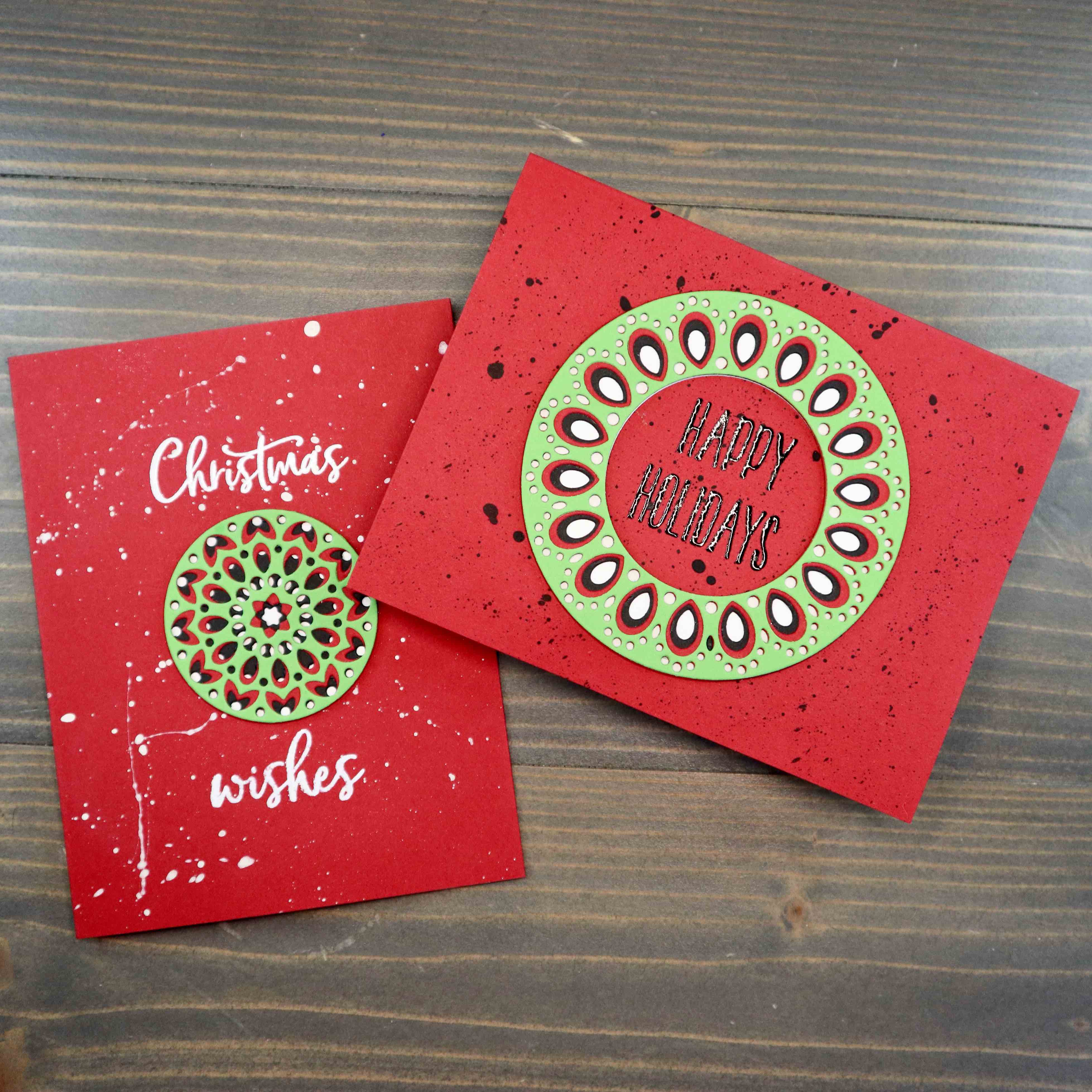 Layered Die Cut Holiday